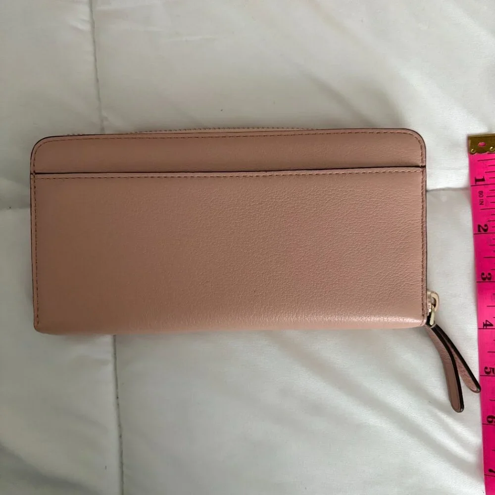 KATE SPADE Connie Medium Pink Triple Gusset Bag Satchel/Crossbody with Wallet